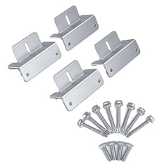 BougeRV Solar Panel Mounting Z Bracket Mount Kits Supporting