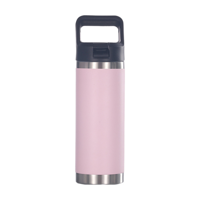BougeRV 18 oz Kids Water Bottle - Pink
