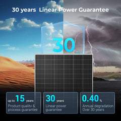 590 Watt Bifacial N-Type Monocrystalline Solar Panel