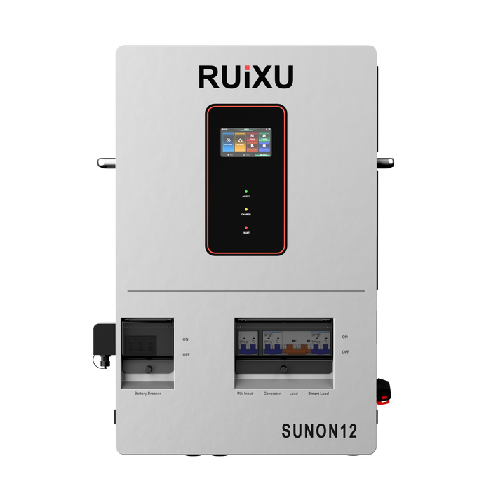 RUiXU SUNON12 Single/Split-Phase All-In-One Off-Grid Inverter - 12kW 120/240Vac