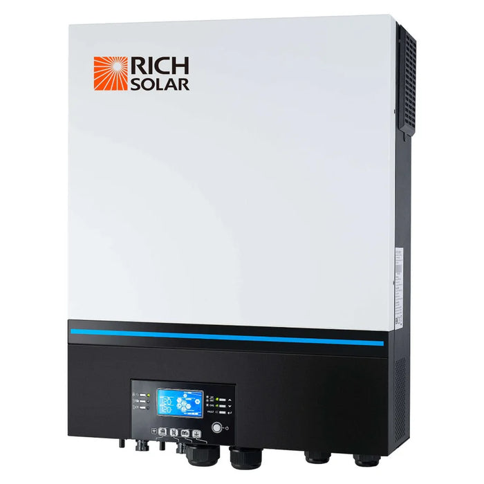 Rich Solar NOVA 6548 | 6500 Watt (6.5kW) 48 Volt Off-Grid Hybrid Solar Inverter | Premium 6500W 48V Hybrid Inverter for Campers, Cabins, Tiny Homes, ADUs, RVs, Off-Grid | UL Certified - NOVA 6548