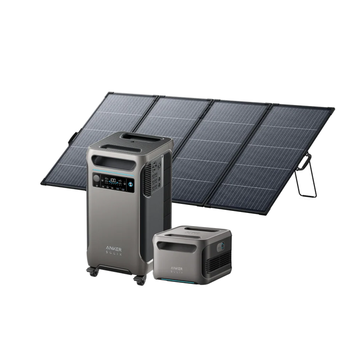 Anker SOLIX F3800 + Expansion Battery + 400W Solar Panel