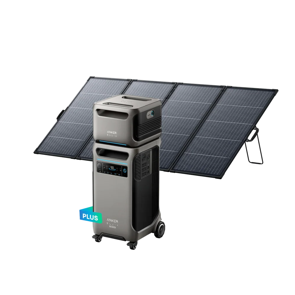 Anker SOLIX F3800 Plus + Extra Battery + 400W Solar Panel