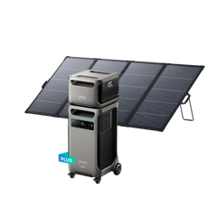 Anker SOLIX F3800 Plus + Extra Battery + 400W Solar Panel