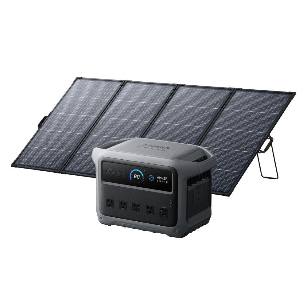 Anker SOLIX C1000 Gen 2 Solar Generator + 400W Solar Panel