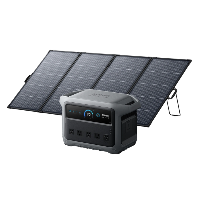 Anker SOLIX C1000 Gen 2 Solar Generator + 400W Solar Panel