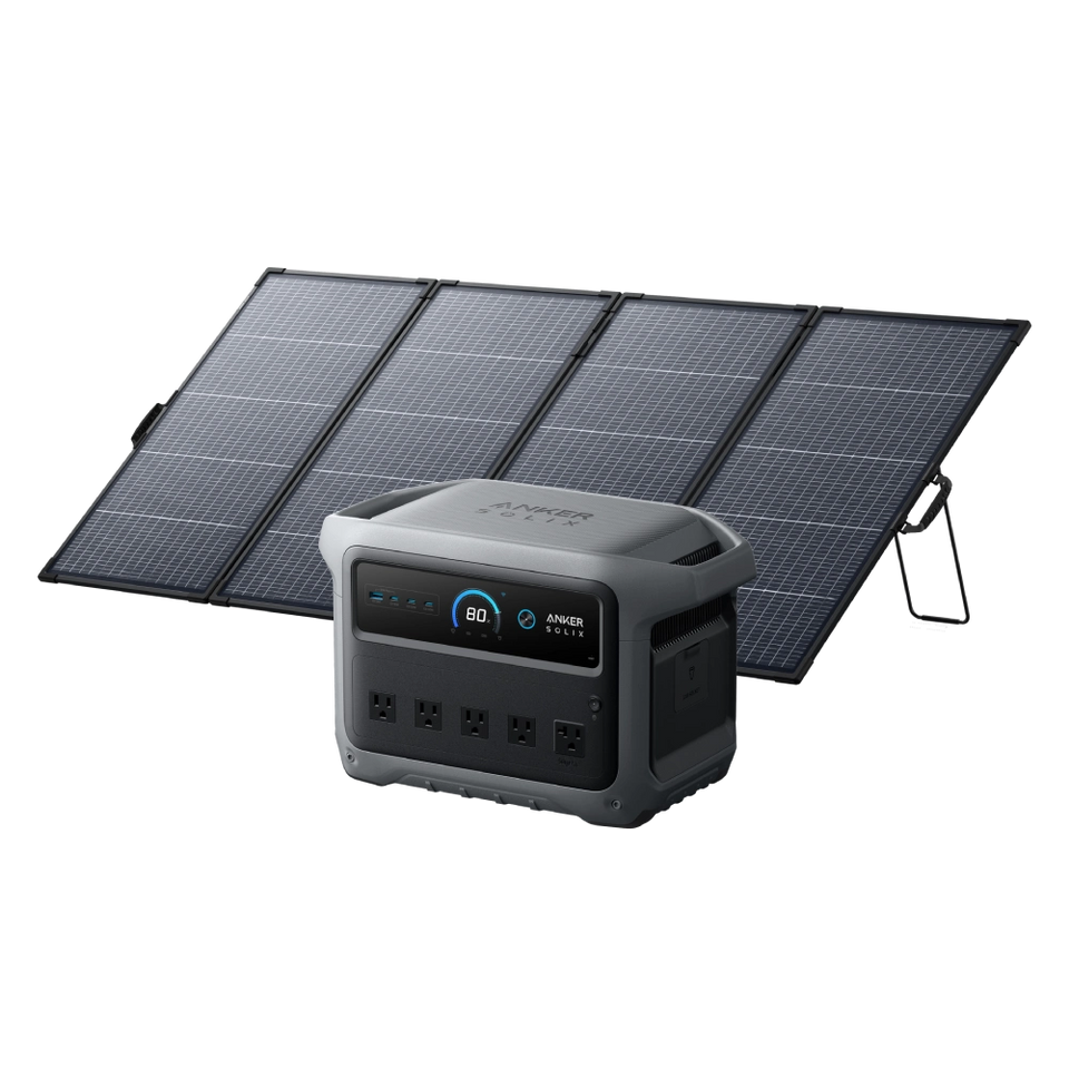Anker SOLIX C1000 Gen 2 Solar Generator + 400W Solar Panel
