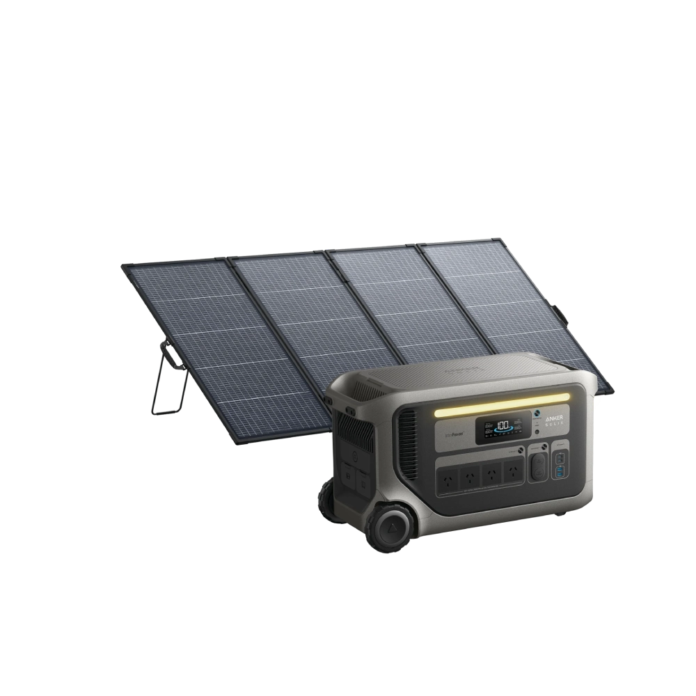Anker SOLIX F3000 + 400W Portable Solar Panel