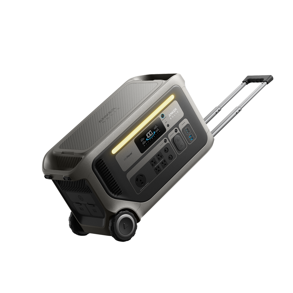 Anker SOLIX F3000 Power Station + Car Alternator Charger