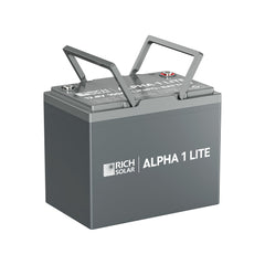 ALPHA 1 LITE | 12V 100Ah LiFePO4 Battery | Lightweight 12V Lithium Battery for RVs, Trailers, Vans, Boats, Off-Grid | 4,000 Lifetime Cycles | Best Value