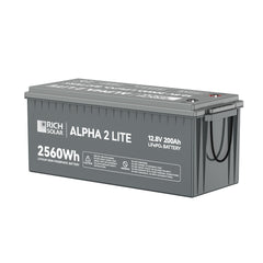 ALPHA 2 LITE | 12V 200Ah LiFePO4 Battery | Best 12V Deep Cycle Lithium Battery for RVs, Trailers, Vans, Boats, Off-Grid | 4,000 Lifetime Cycles | Best Value