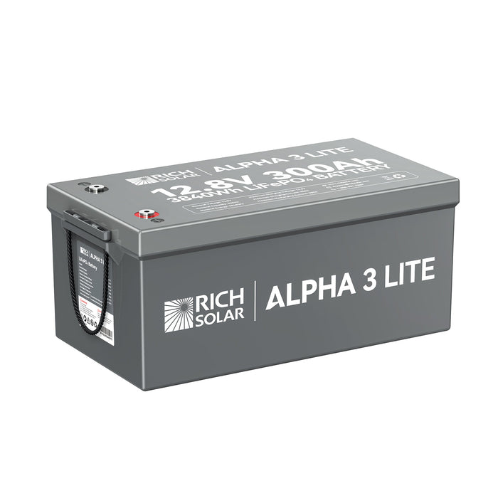 ALPHA 3 LITE | 12V 300Ah LiFePO4 Battery