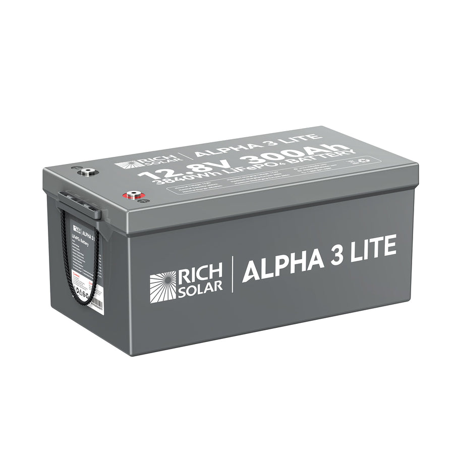 ALPHA 3 LITE | 12V 300Ah LiFePO4 Battery