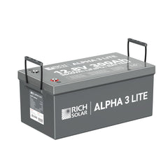ALPHA 3 LITE | 12V 300Ah LiFePO4 Battery | 12V Lithium Battery for RVs, Cabins, Off-Grid | 4,000 Lifetime Cycles