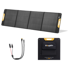 BougeRV New 200W Portable Solar Panel