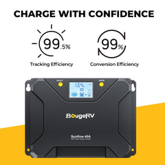 BougeRV 200W 12V Arch Pro Solar System Kit