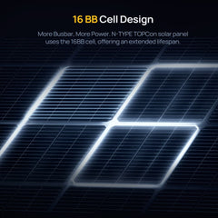 BougeRV 400 Watt 12V Rigid Solar System Kit