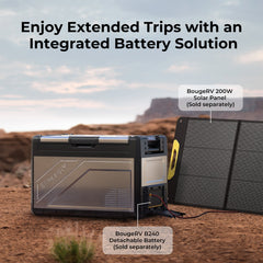 BougeRV Rocky V3.0 55QT Dual Zone 12V Car Fridge