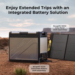 BougeRV New Rocky V3.0 81QT Dual Zone 12V Car Fridge
