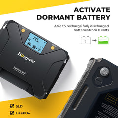 BougeRV 200W 12V CIGS Flexible Solar System Kit (Pre-Punched Holes)