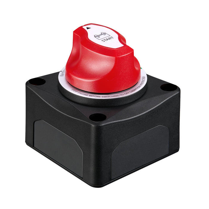 275A On/Off Battery Switch | 275 Amp DC Switch with Removable Knob for Isolation and Safety