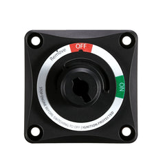 275A On/Off Battery Switch | 275 Amp DC Switch with Removable Knob for Isolation and Safety | Easy Install