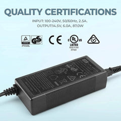 BougeRV 110~240V AC Power Cord for Portable Fridge Car Freezer
