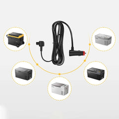 BougeRV 12V/24V DC Power Cord for Car Freezer Portable Fridge
