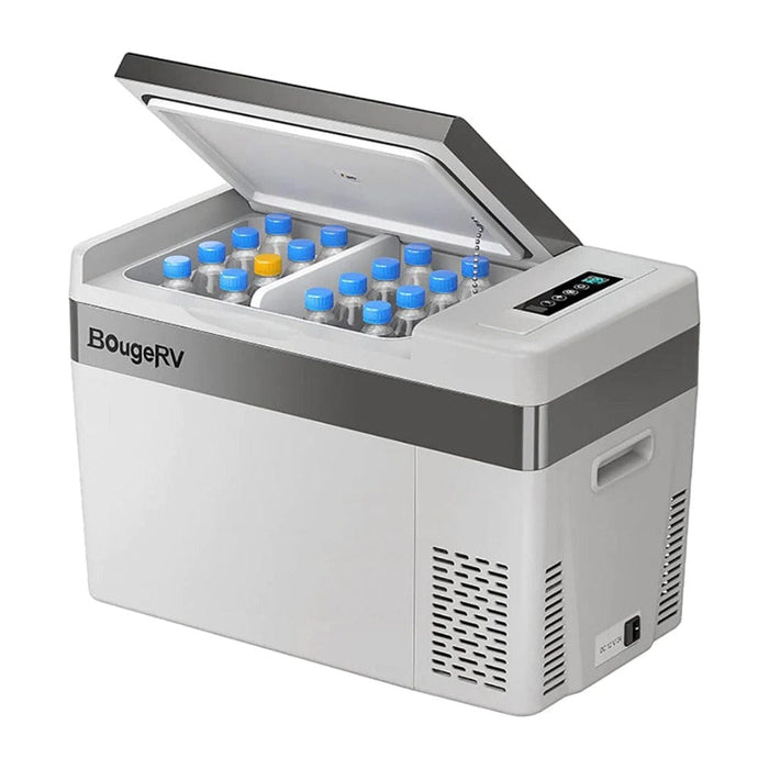 BougeRV 12V 30 Quart (28L) Portable Fridge - White BougeRV 12V 30 Quart (28L) Portable Fridge