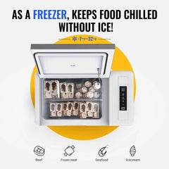 BougeRV 12V 30 Quart (28L) Portable Fridge