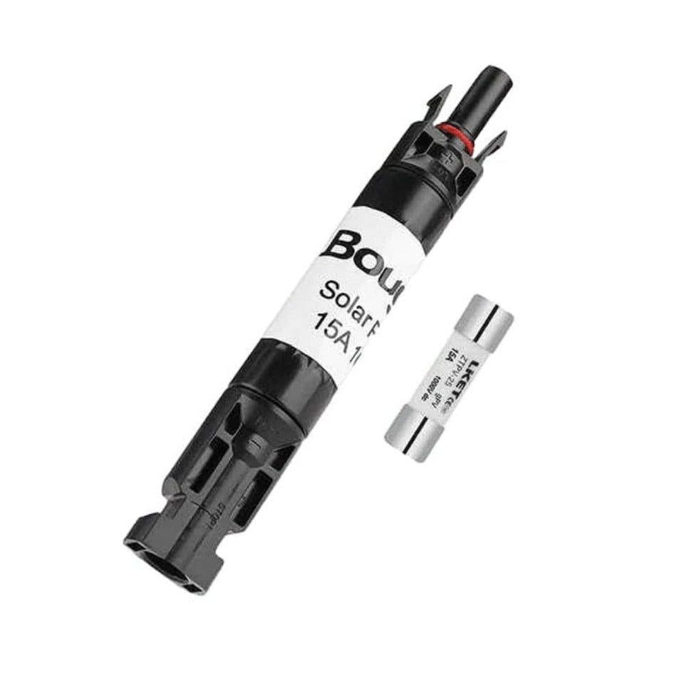 BougeRV 15A Solar Fuse Holder