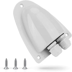 BougeRV ABS Solar Double Cable Entry Gland Box