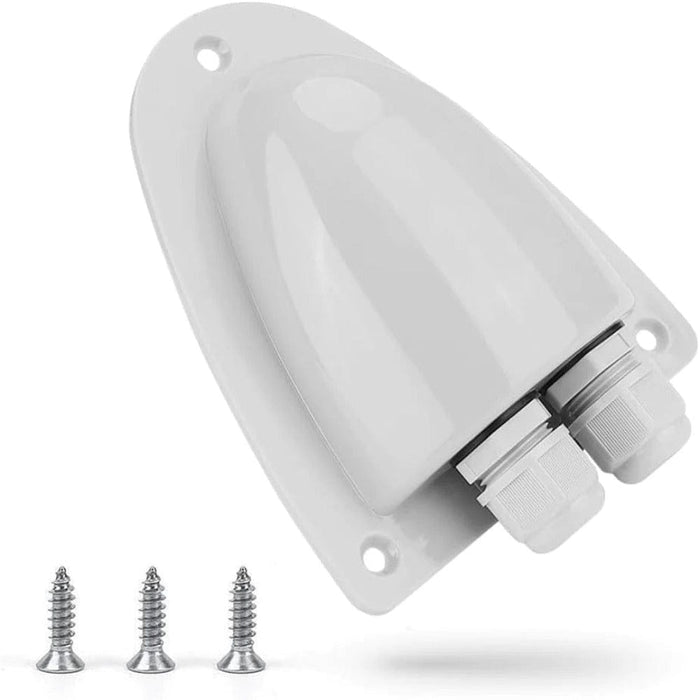 BougeRV ABS Solar Double Cable Entry Gland Box - 20