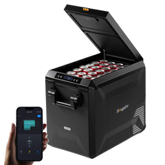 BougeRV New ASPEN S50 12V 50QT Portable Fridge