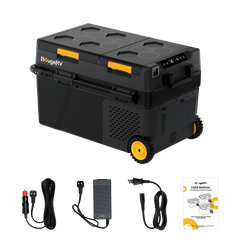 BougeRV New CRD2 V2.0 43QT Dual Zone 12V Portable Fridge