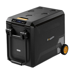BougeRV New ASPEN S50 12V 50QT Portable Fridge with Wheels