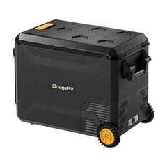 BougeRV New ASPEN S50 12V 50QT Portable Fridge with Wheels