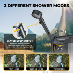 Portable Propane Outdoor Camping Water Heater