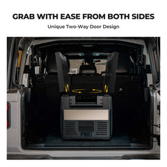 BougeRV Rocky V2.0 41QT Dual Zone 12V Portable Fridge