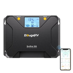 BougeRV Sunflow MPPT Solar Charge Controller 12V/24V