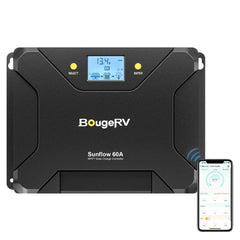 BougeRV Sunflow MPPT Solar Charge Controller 12V/24V