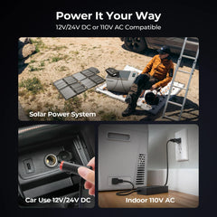 BougeRV 12V 23 Quart Portable Fridge For Travel