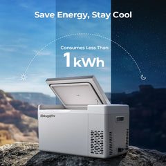 BougeRV 12V 23 Quart Portable Fridge For Travel