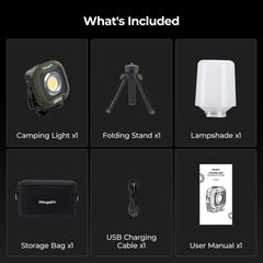 BougeRV AL05 PRO Kit Area Light Waterproof Camping Light Bulb