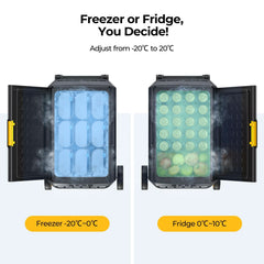 BougeRV CRS 53QT 12 Volt Portable Car Fridge