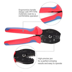 BougeRV Solar Connectors Crimp Tool Kit for 10/11/12/13 AWG Solar Wire 6 Pairs