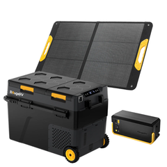 BougeRV New CRD2 V2.0 52QT Dual Zone 12V Portable Fridge