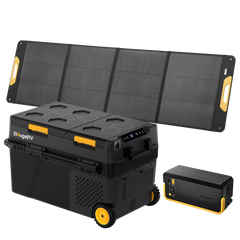 BougeRV New CRD2 V2.0 43QT Dual Zone 12V Portable Fridge