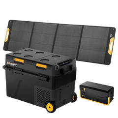 BougeRV New CRD2 V2.0 52QT Dual Zone 12V Portable Fridge