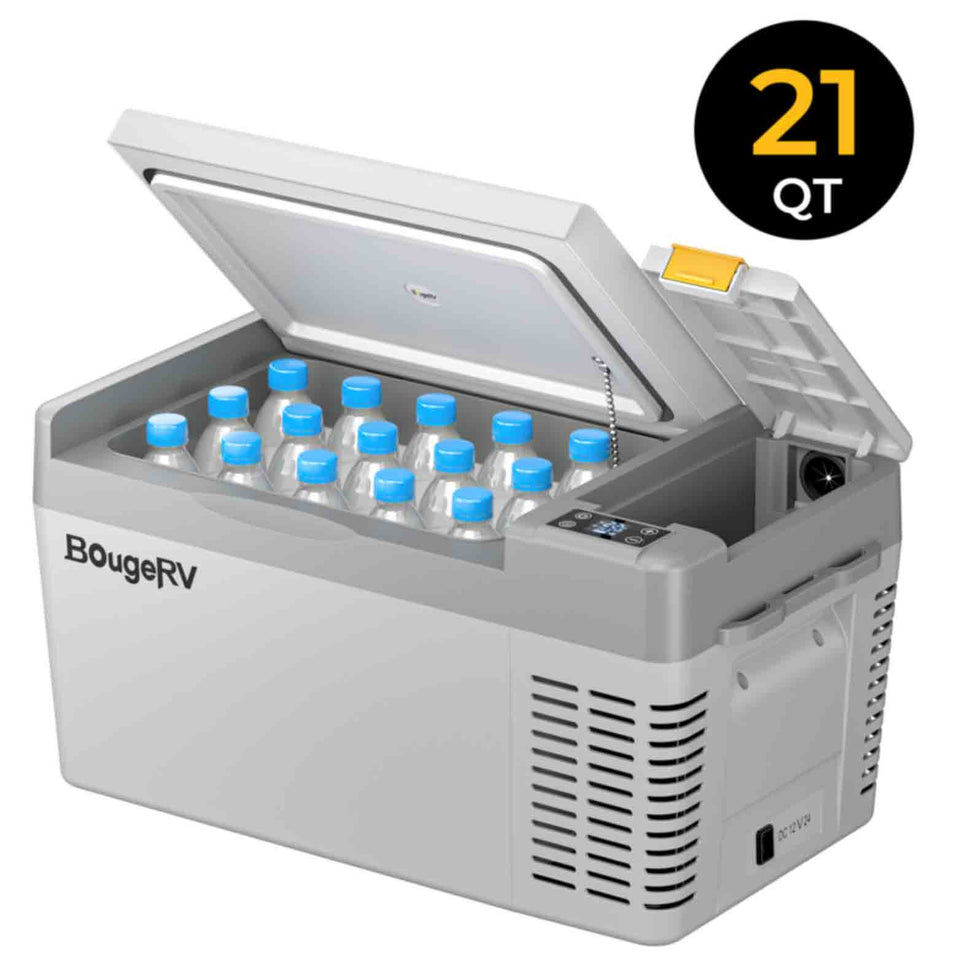 CRPRO20 21QT 12V Portable Fridge White
